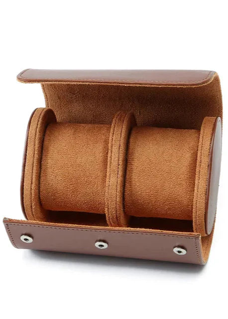 Leather Watch Roll · Duo
