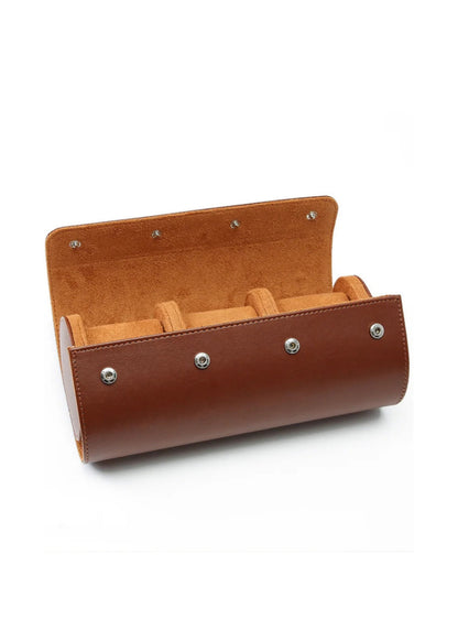 Leather Watch Roll · Trio