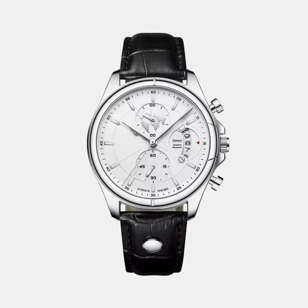 Founder Ivory Steel · 41 mm
