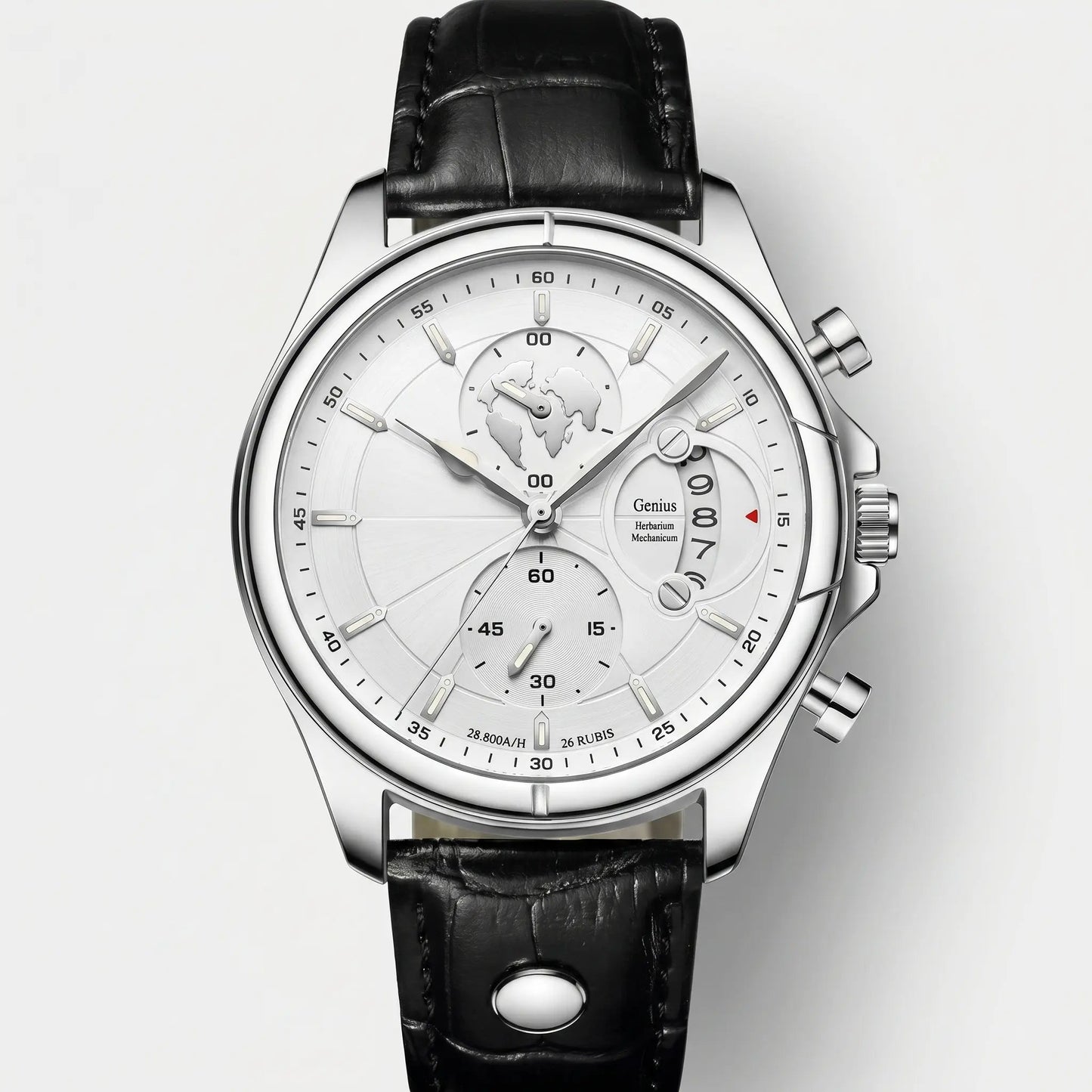 Founder Ivory Steel · 41 mm