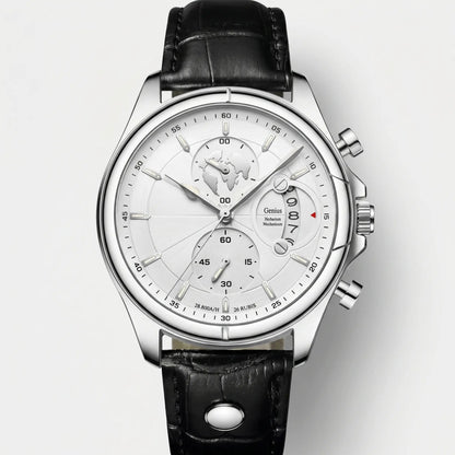 Founder Ivory Steel · 41 mm