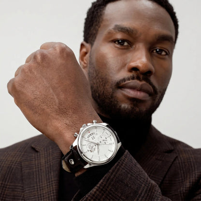 Founder Ivory Steel · 41 mm