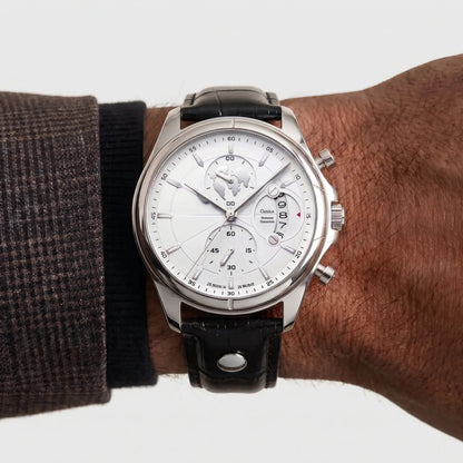 Founder Ivory Steel · 41 mm